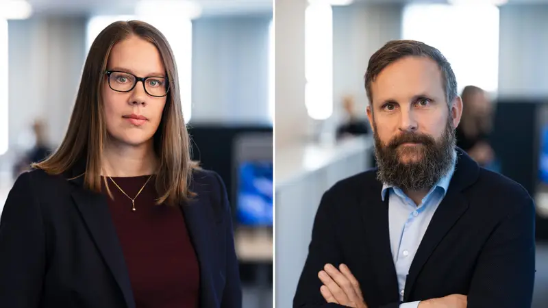 Maria Österlind och Björn Berggren